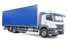 Van Hire Barnstaple - 26 Tonne Curtain Side Truck - Truck hire Barnstaple